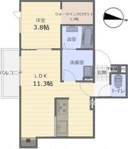 タウンハウス山鼻 間取り