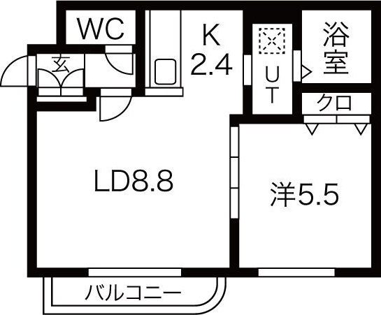 グレートヒルズ参番館 間取り