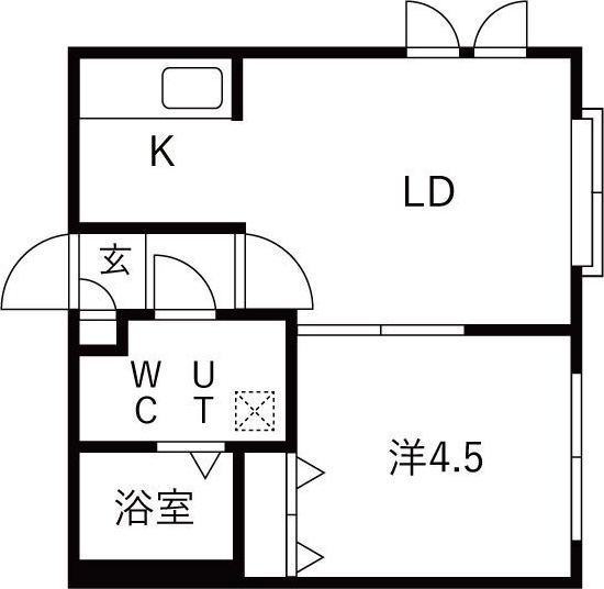 コートブランシェ発寒 間取り