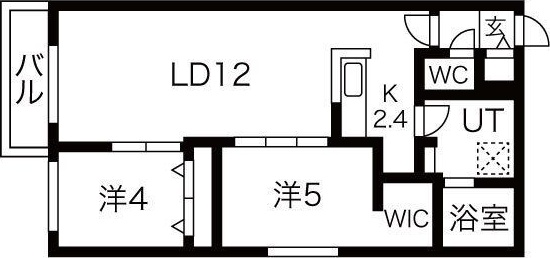 ホクエイヒルズ 間取り