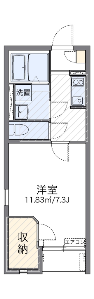 レオネクストＫＯＭＡＯＫＡ 間取り