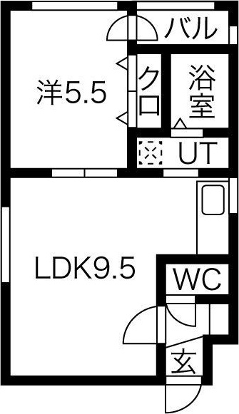 フォンテーヌ東札幌 間取り