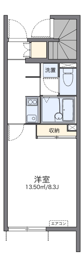 レオネクストソワ　メゾンⅣ 間取り