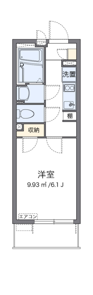 クレイノ与野 間取り