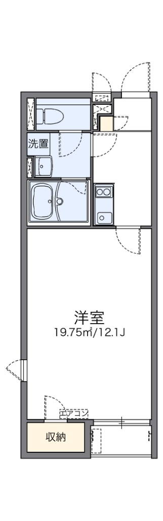 レオネクストシティーパレス２ 間取り