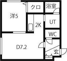 ブランノワール東区役所 間取り