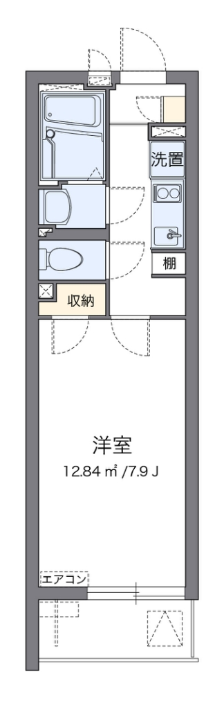 クレイノＵ＆ＳⅣ 間取り