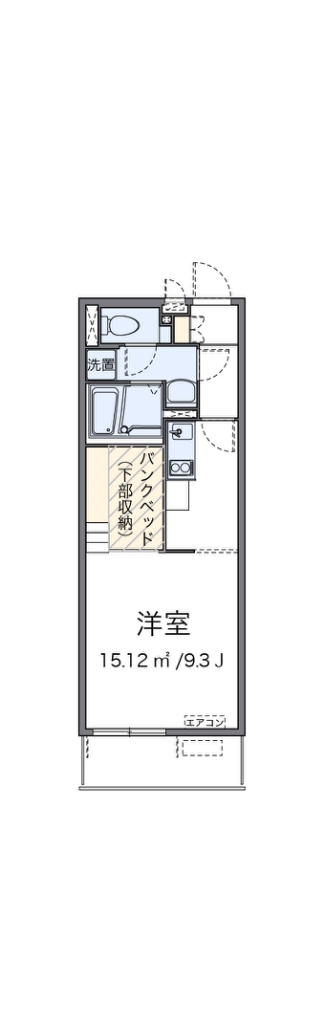 ミランダ紫陽花 間取り