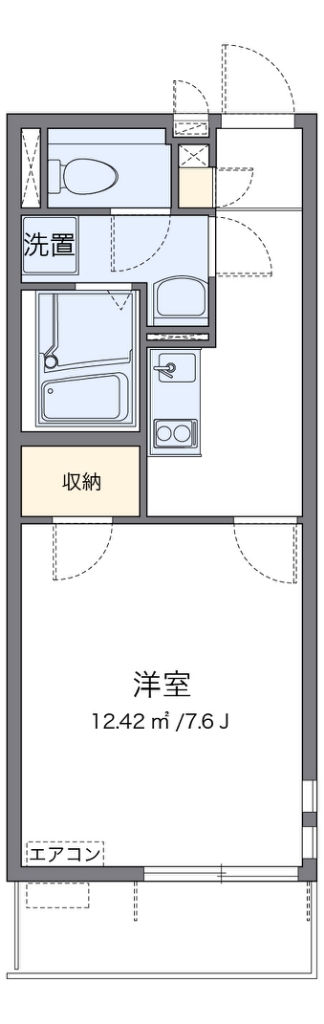 クレイノポモドーロ 間取り