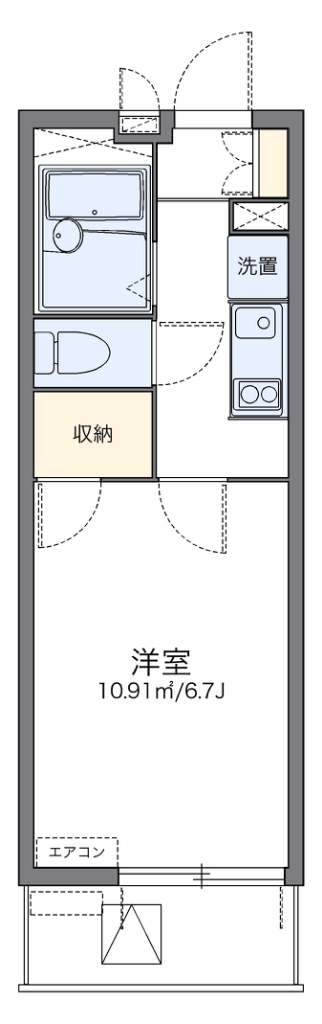 レオパレスシャルダン 間取り