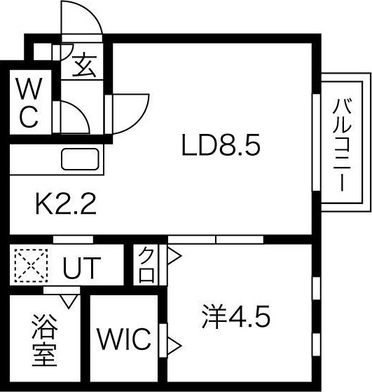 ラフレーズ菊水 間取り