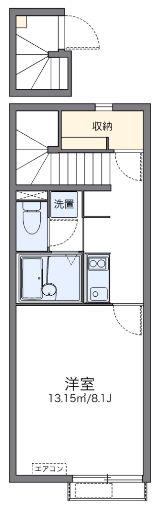 レオネクストタートルクレインⅠ 間取り