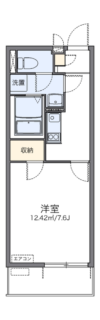 レオネクストライトコート 間取り
