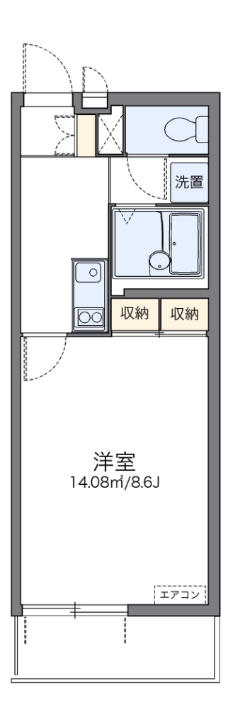 レオネクストＬＵＣＥ高松 間取り