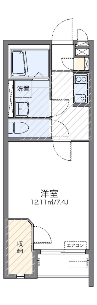 レオネクストフレールⅡ 間取り