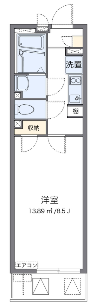 レオネクストヴァレッタ 間取り