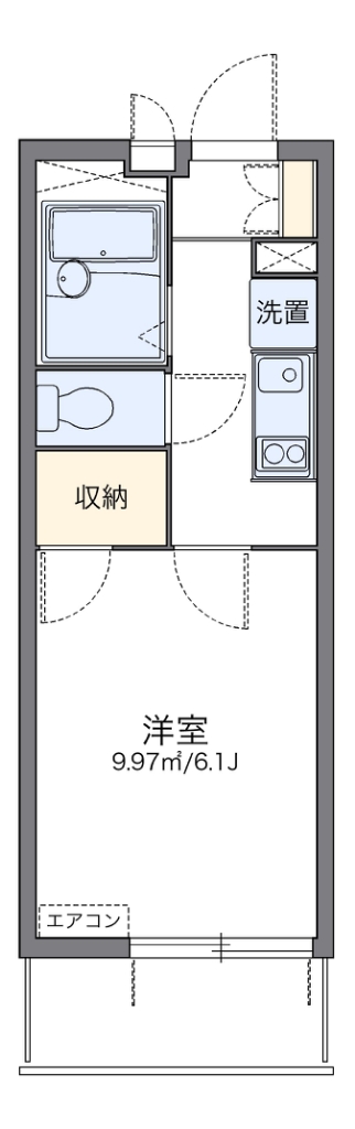 レオパレス彩 間取り