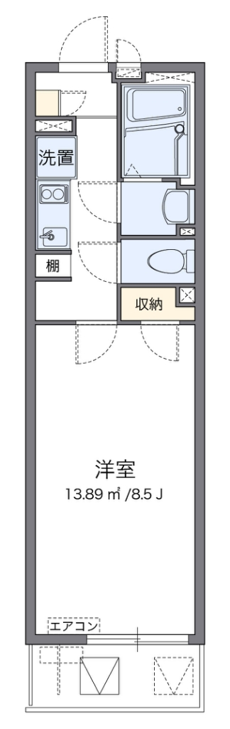 クレイノメゾン東橋本 間取り