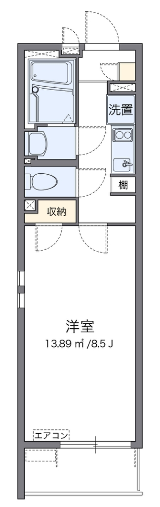 クレイノメゾン東橋本 間取り