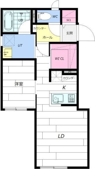 エルザ中島公園 間取り