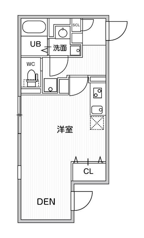 プラティーク下丸子 間取り
