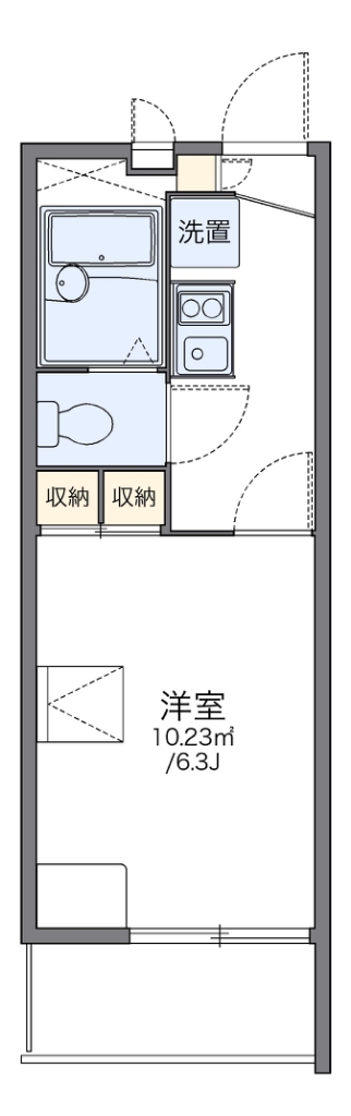 レオパレスグレイスＳＨＩＮＯ 間取り