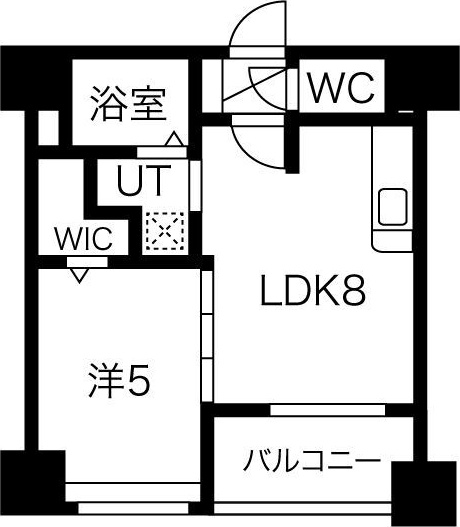 クラッセ琴似ステーション 間取り