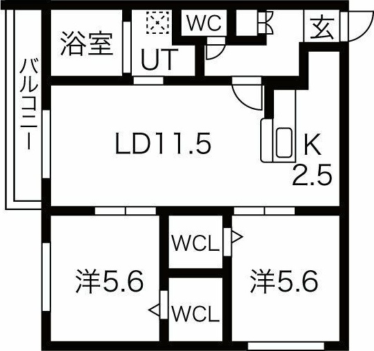 Ciel Serein(シエルスラン) 間取り