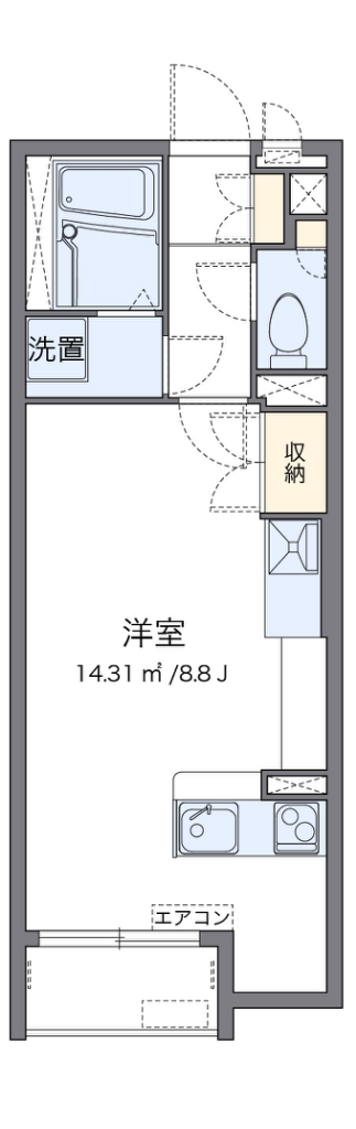 ミランダＨＫ 間取り