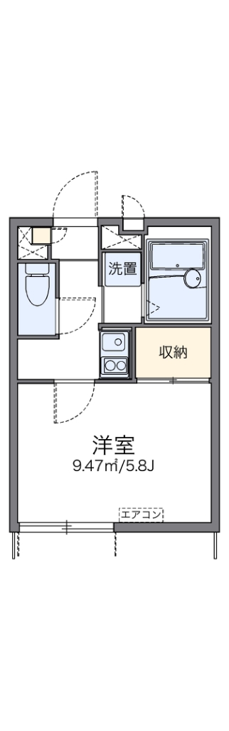 レオパレスＢＲＩＳＥ関町東 間取り