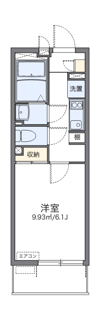 レオネクストサラカーム　ヴィラ 間取り