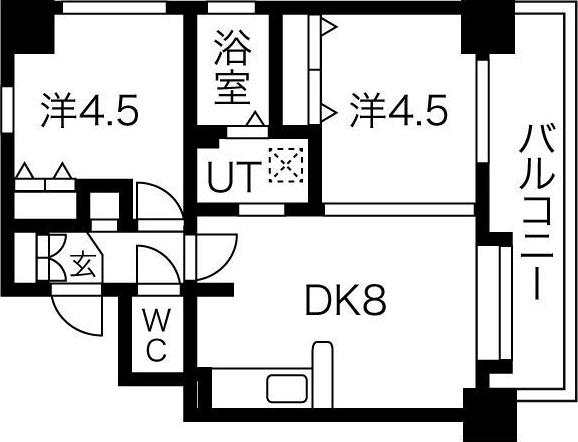 クラッセ大通り東 間取り