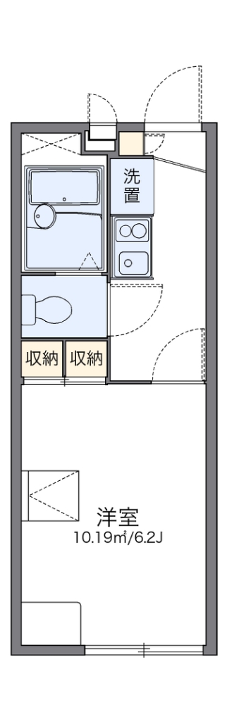 レオパレスコルティーナ 間取り