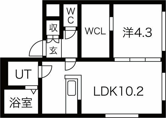 L/R N18 間取り
