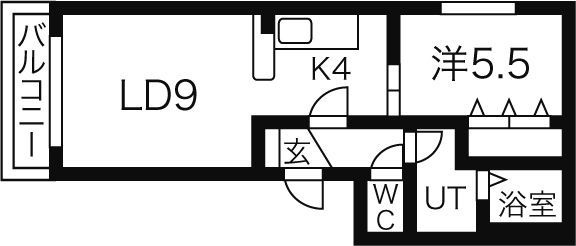 KS発寒 間取り