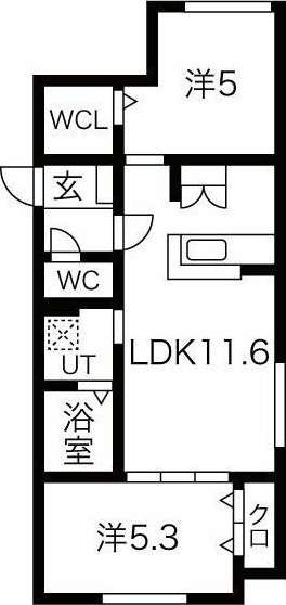 Advantage豊平(アドバンテージ) 間取り