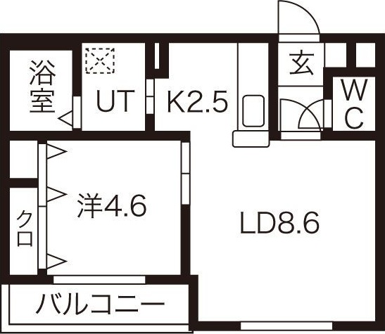 コムズ発寒 間取り