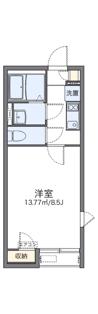 レオネクストバーゼ　マッローネ 間取り