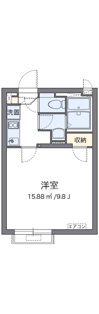 クレイノラーラⅡ 間取り