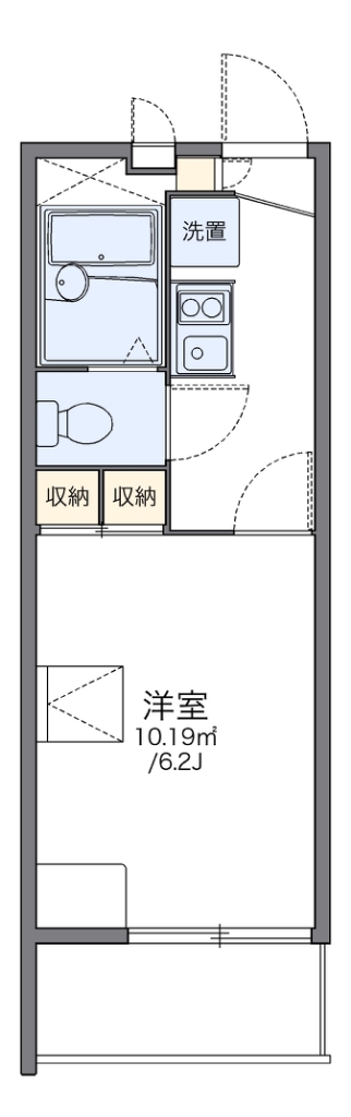 レオパレスハピネス 間取り
