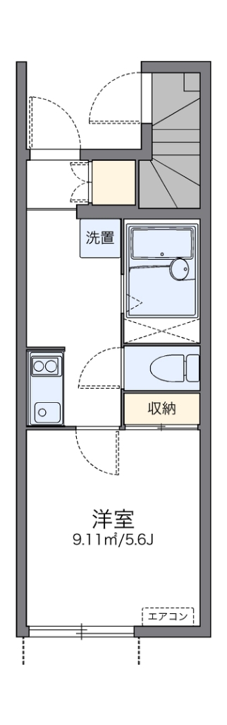 レオネクストフラッシュ新宿 間取り