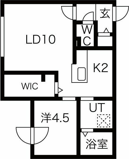 Bellagio　tsukisamu 間取り