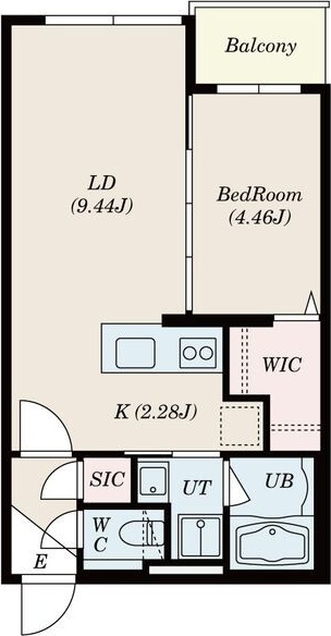 Rejoice元町(旧S-RESIDENCE元町alecta) 間取り