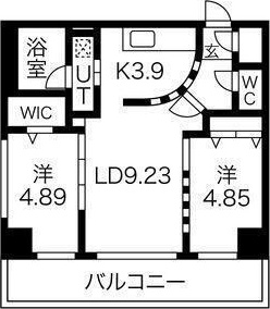 コローレ知事公館前 間取り