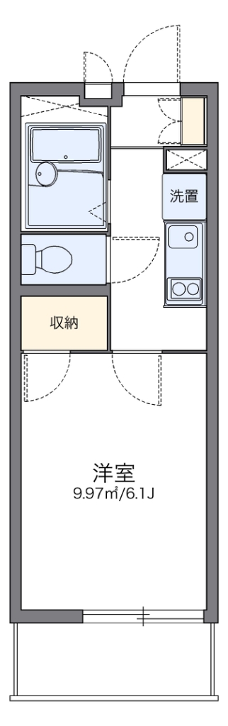 レオパレスサンヴィレッジ２０ 間取り