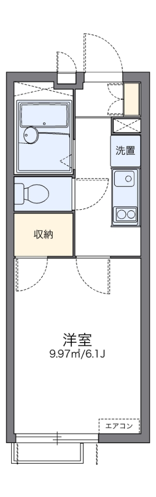 レオパレスサニープレイス 間取り