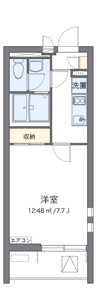 クレイノオリーブハウス　ネオⅡ 間取り
