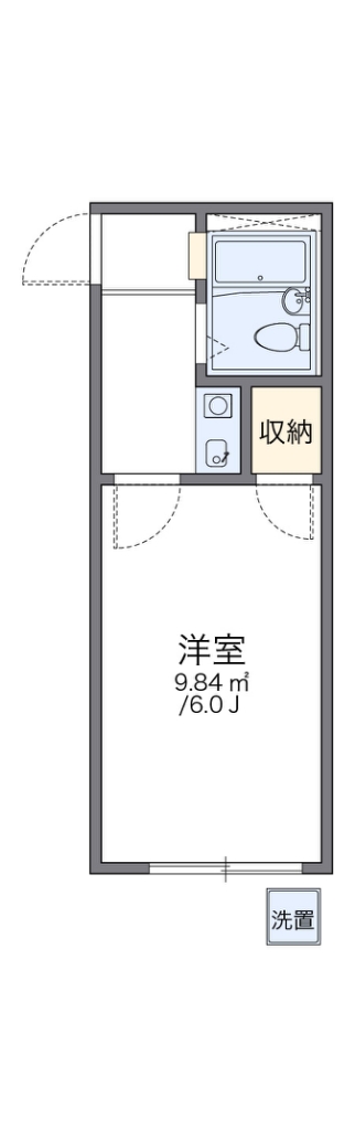 レオパレス瀬崎第１ 間取り