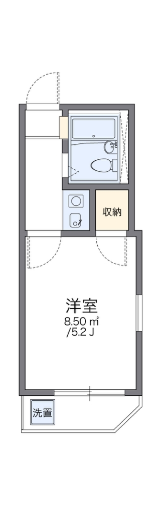レオパレス上石神井 間取り