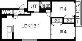 ブランシャール白石 間取り
